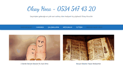 Desktop Screenshot of olcayhoca.com