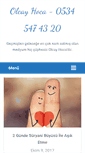 Mobile Screenshot of olcayhoca.com