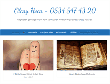 Tablet Screenshot of olcayhoca.com